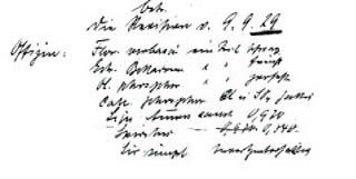 1929 – Apotheker Walter Ganswindt übernimmt die Apotheke - Revisionsprotokoll September 1929